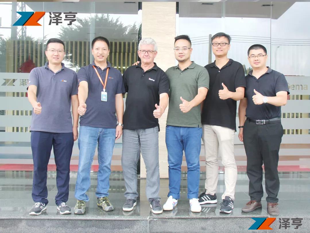 智创未来 | 瑞士金马培训经理Mr.Kühne来访泽亨