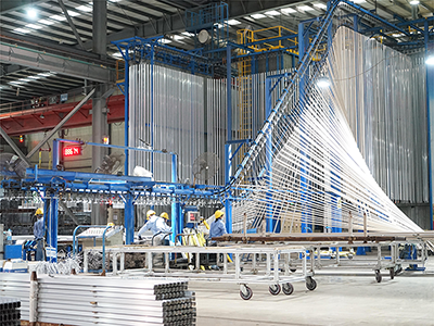 南平铝业立式线升级，泽亨一个NR01-B型粉房代替两个传统粉房！#铝型材